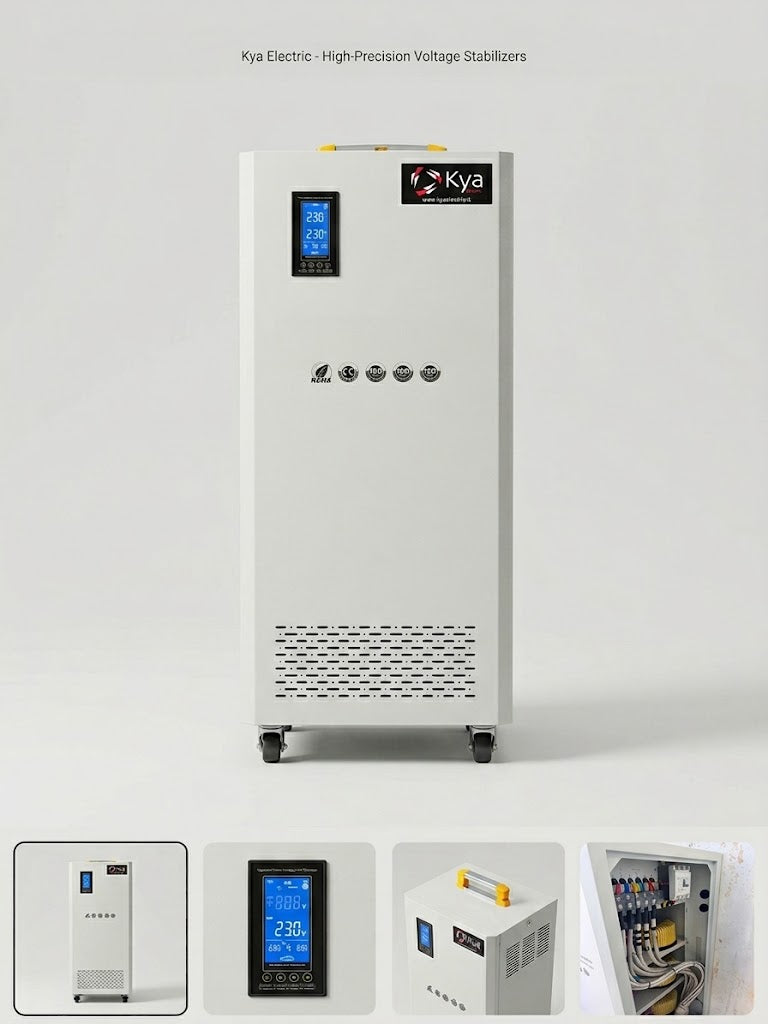 Stabilizzatore di Tensione Trifase 100 kVA KYA Electric – Con Montaggio Incluso in Sicilia