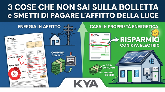 3 Cose che Non Sai sulla Bolletta della Luce | Kya Electric