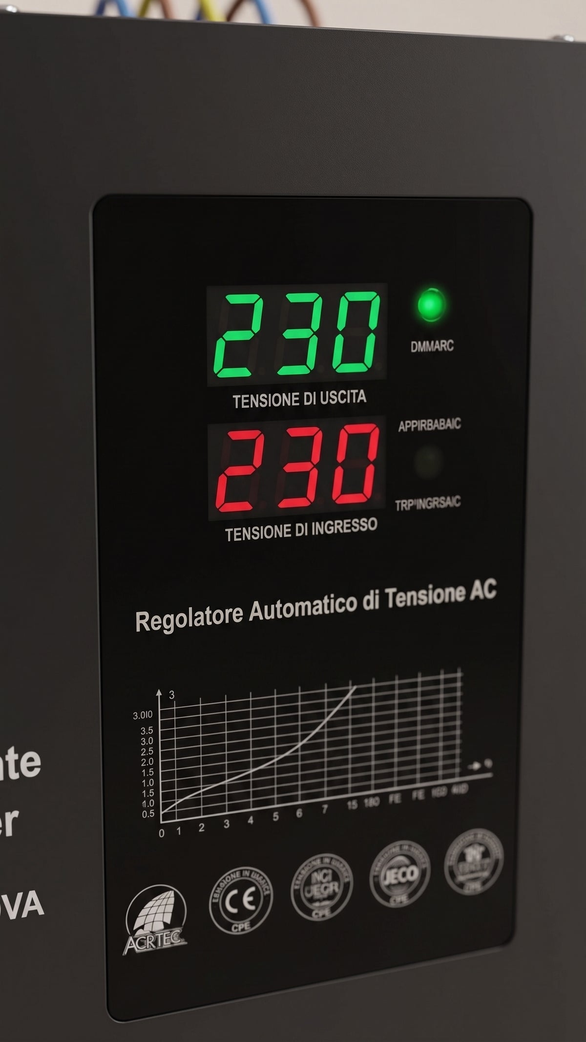 Stabilizzatore di Tensione Intelligente per Inverter 10.000 VA (10 kVA) Monofase – KYA Electric
